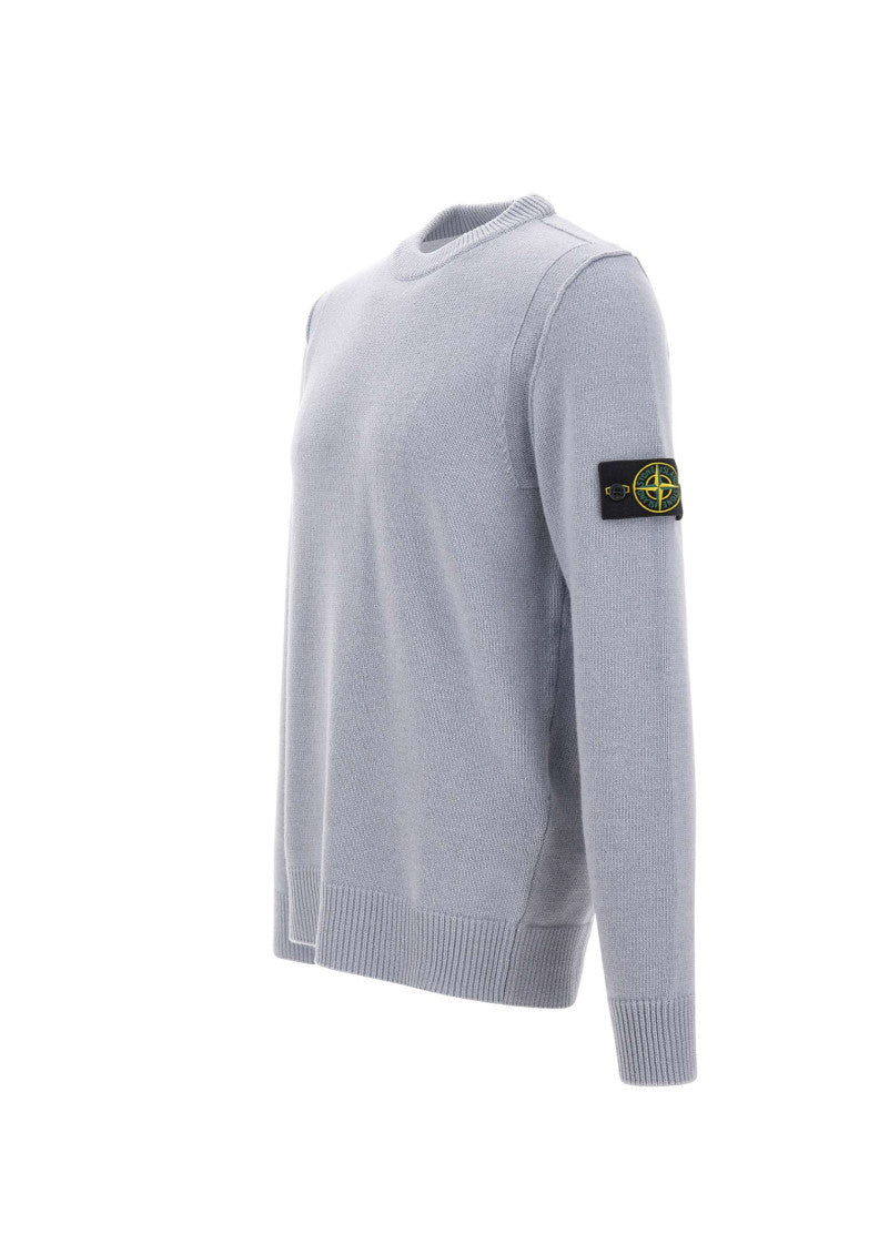 Light Grey Knitted Sweater 2