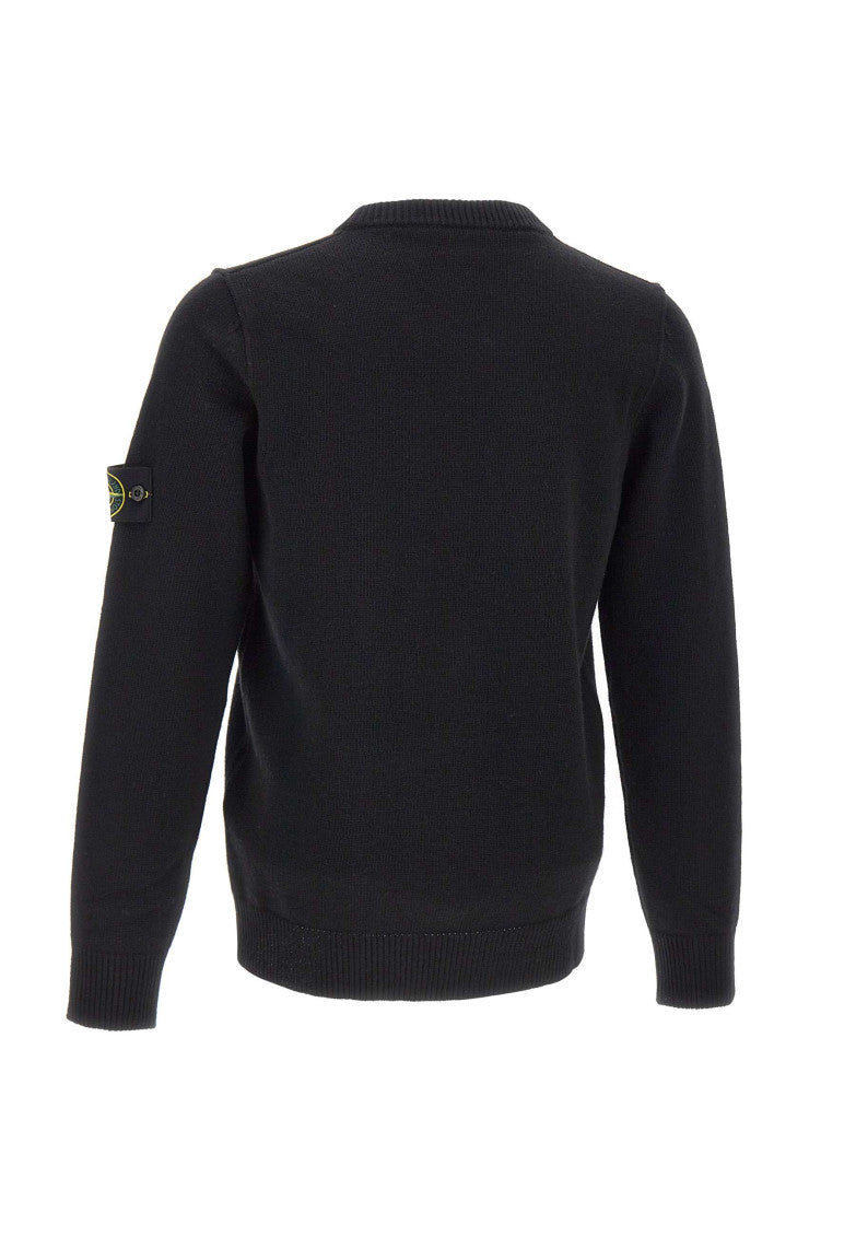 Black Crew Neck Sweater 3