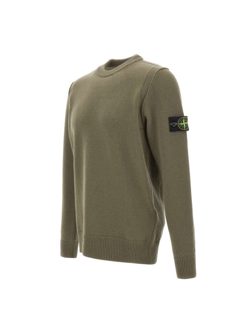 Green Crew Neck Sweater 2