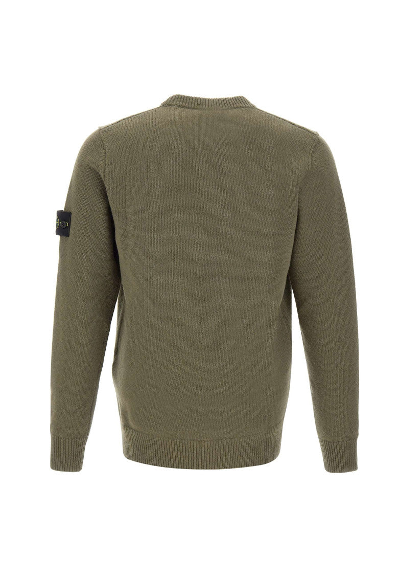 Green Crew Neck Sweater 3