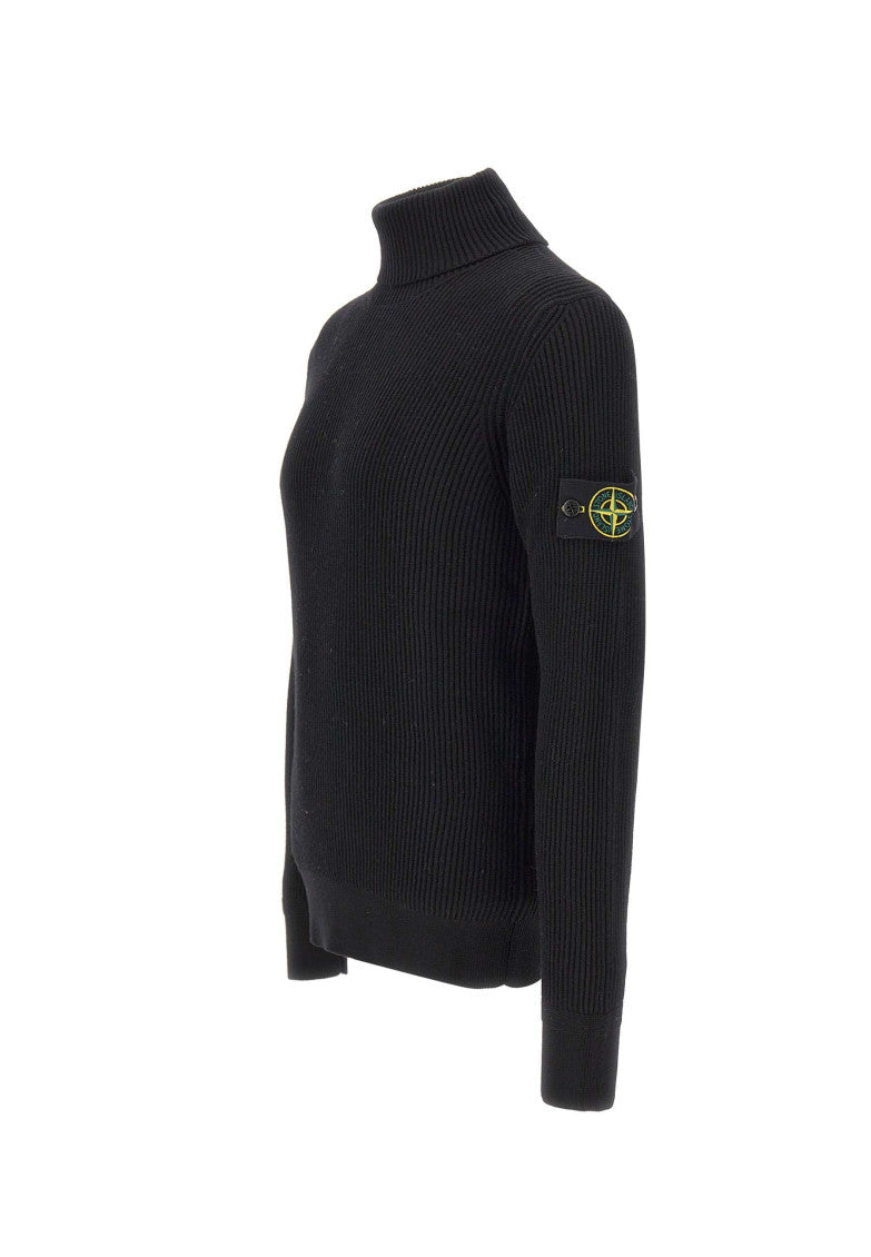 Black Turtle Neck Sweater 2