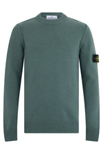 Green Crew Neck Sweater 1