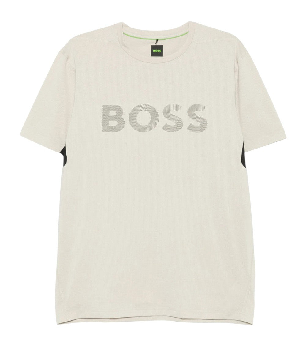 Light Beige Logo T-Shirt 1