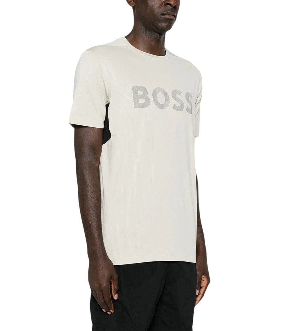 Light Beige Logo T-Shirt 2