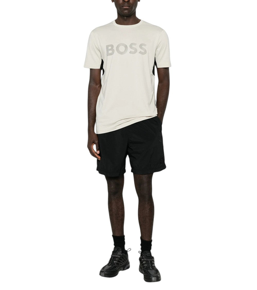 Light Beige Logo T-Shirt 4