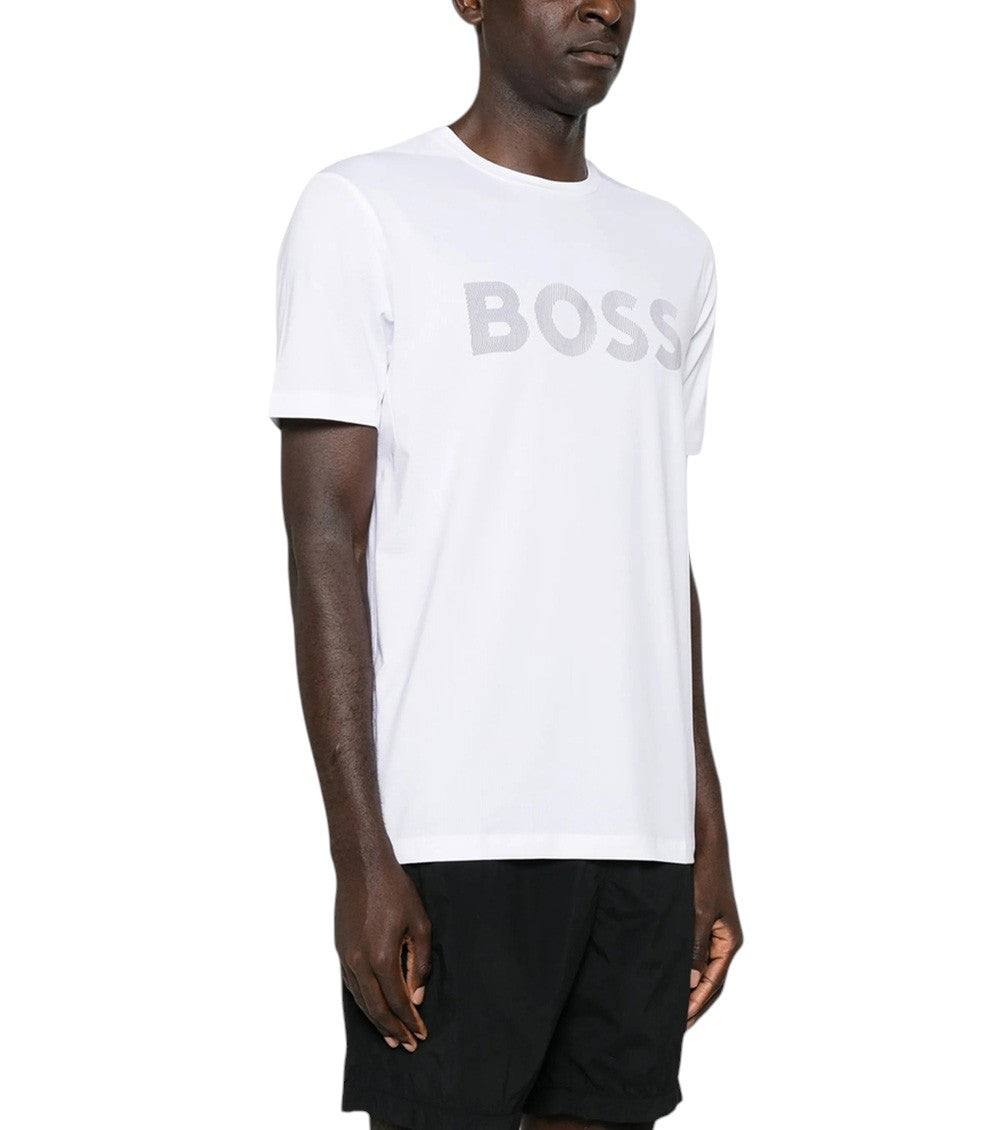 White Slim Logo T-Shirt 2