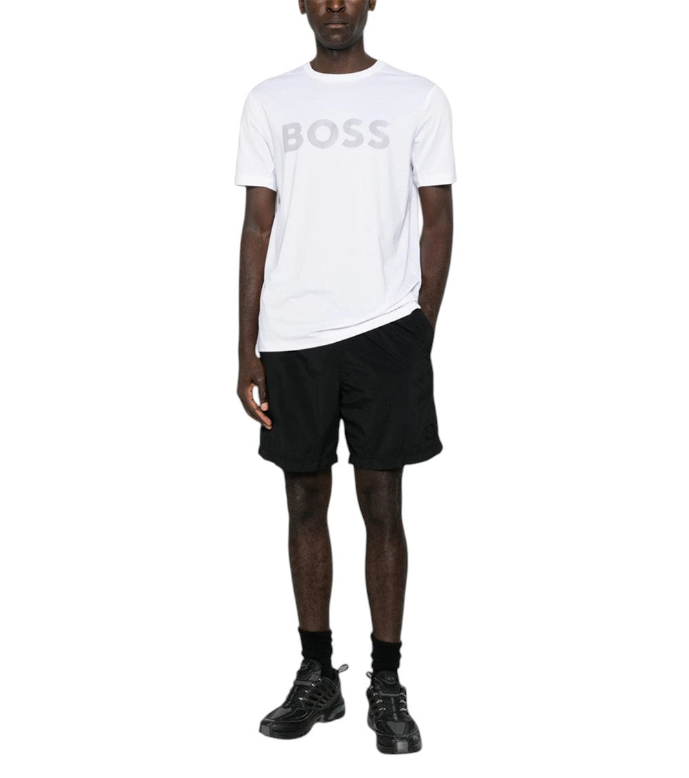 White Slim Logo T-Shirt 4