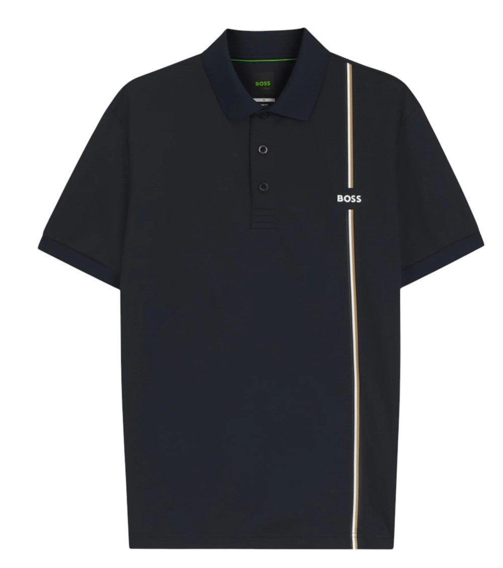 Blue Shirt Collar Polo 1