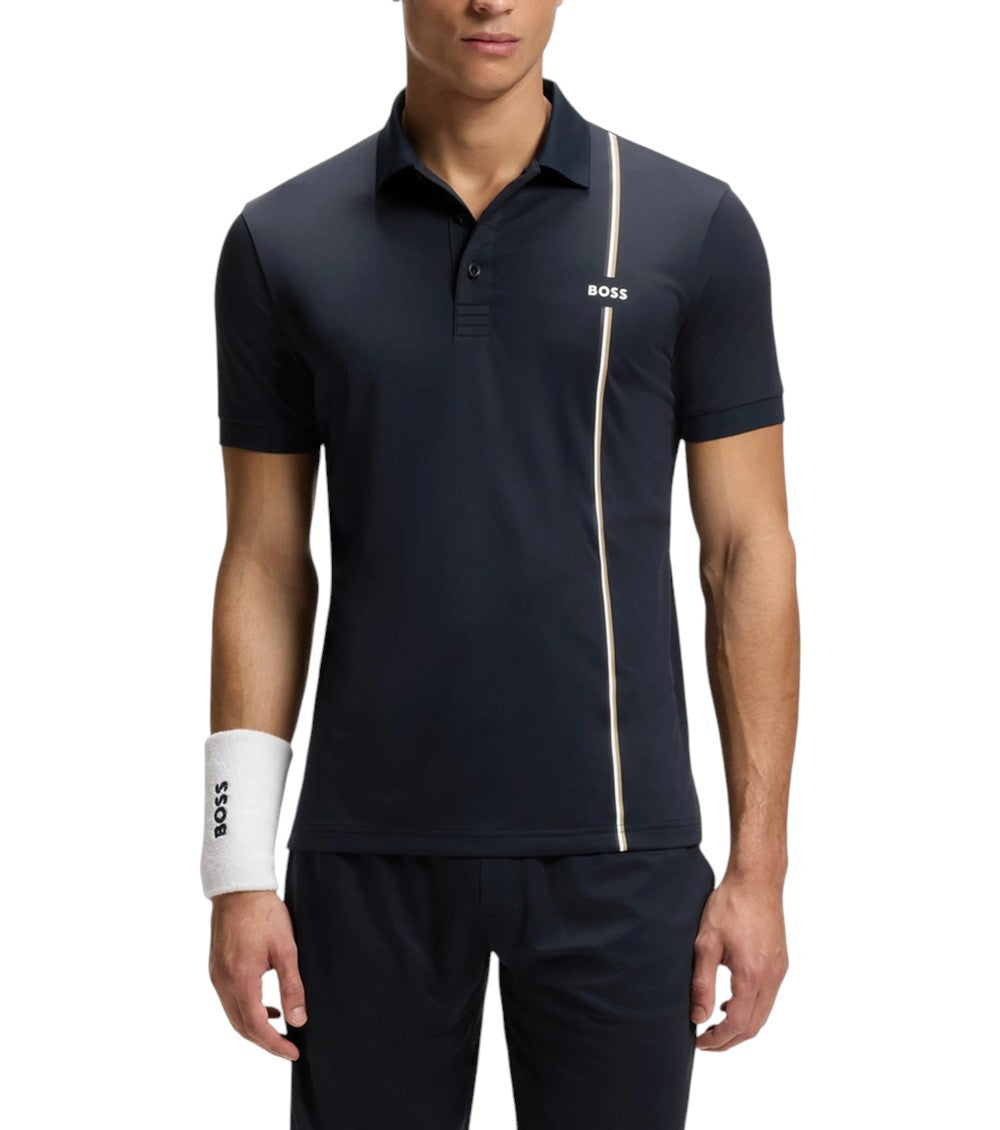 Blue Shirt Collar Polo 2