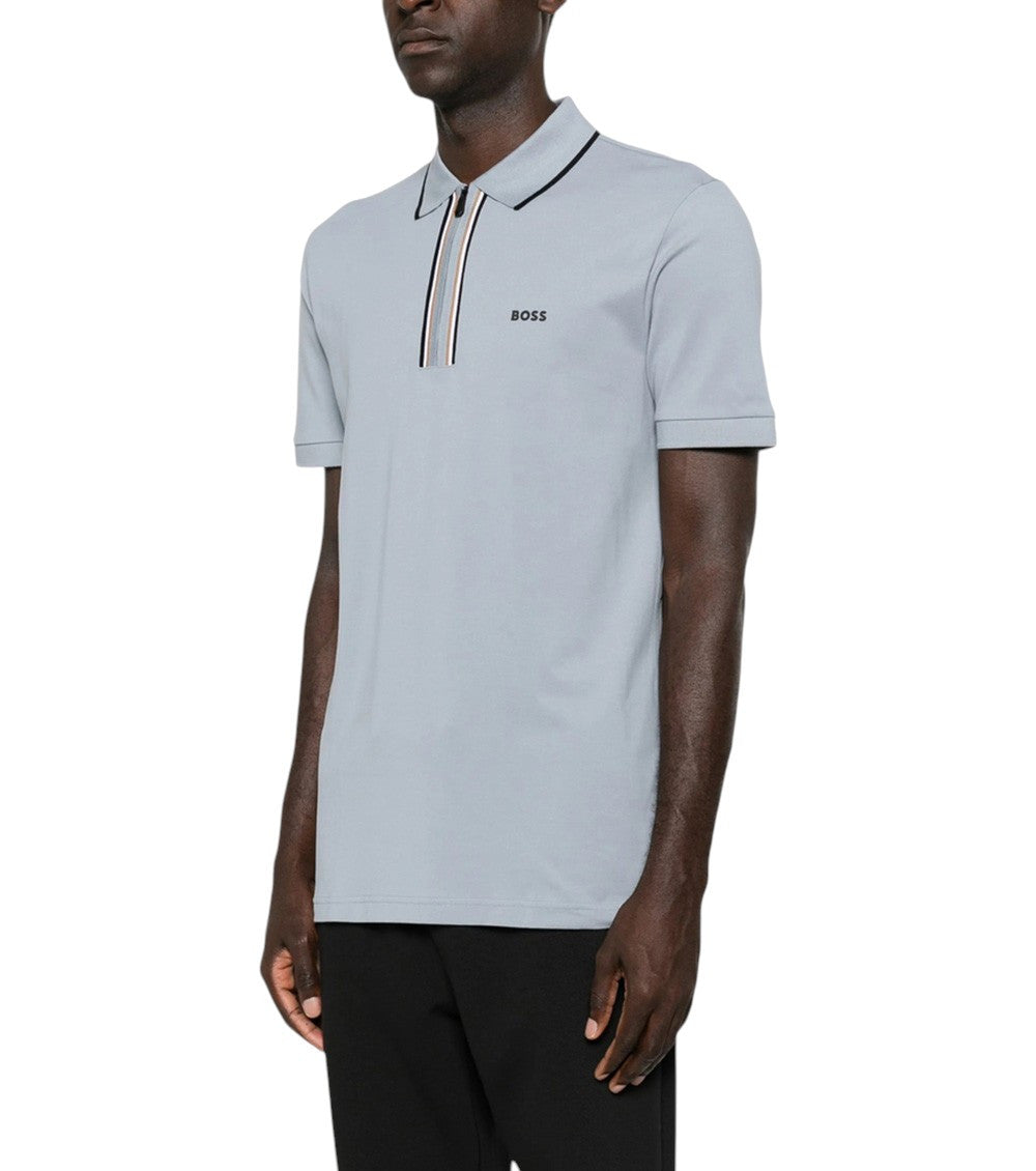 Grey Regular Logo Polo 2