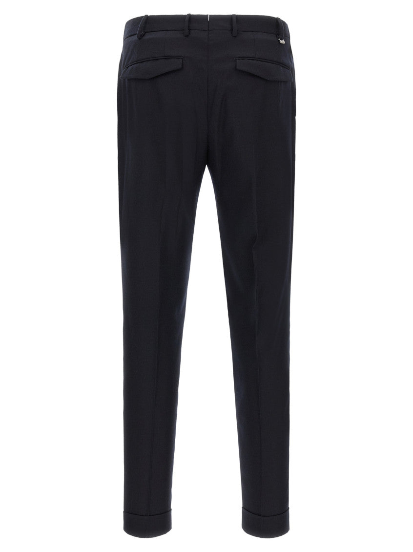 Dark Navy Slim Trousers 2