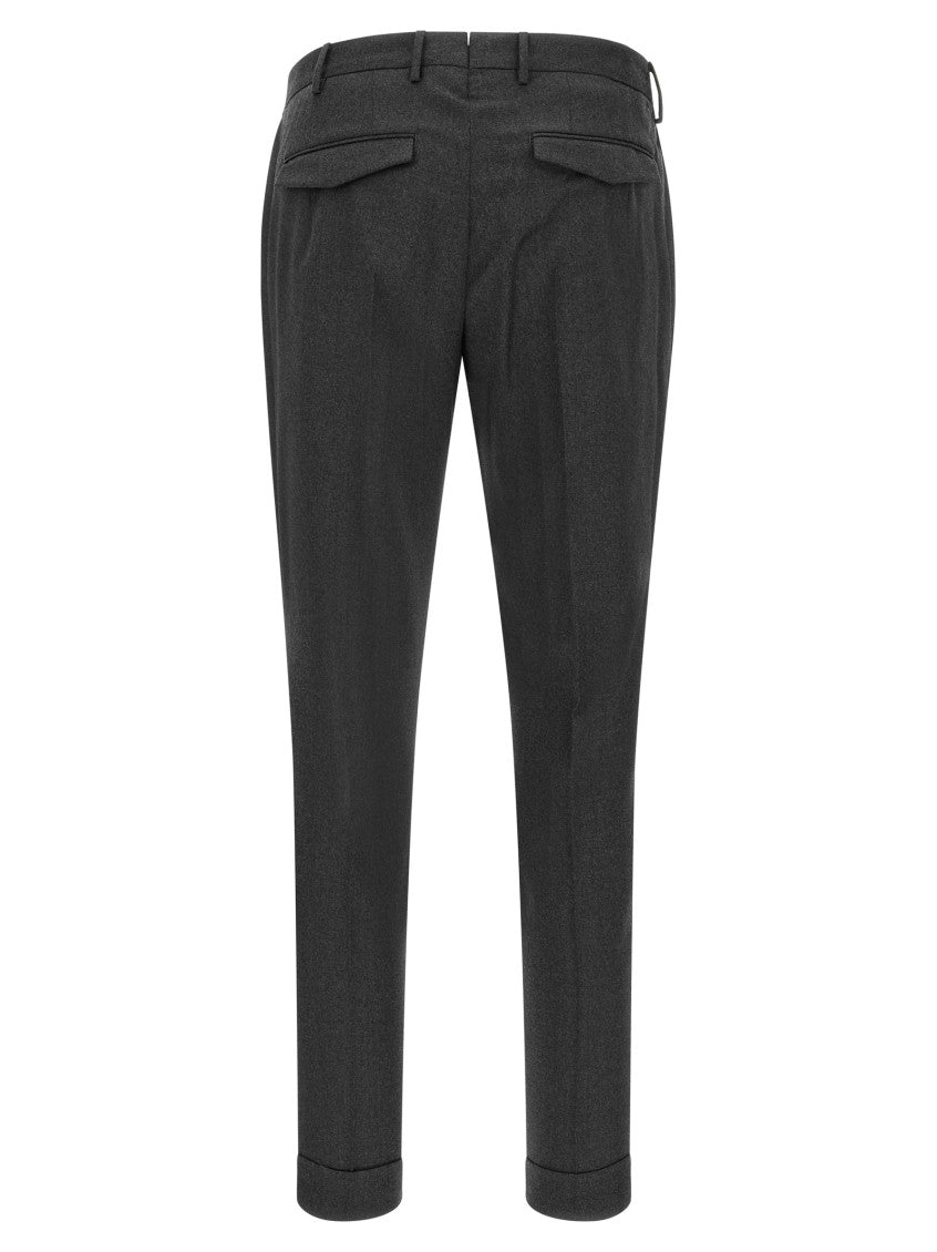 Dark Grey Slim Trousers 2