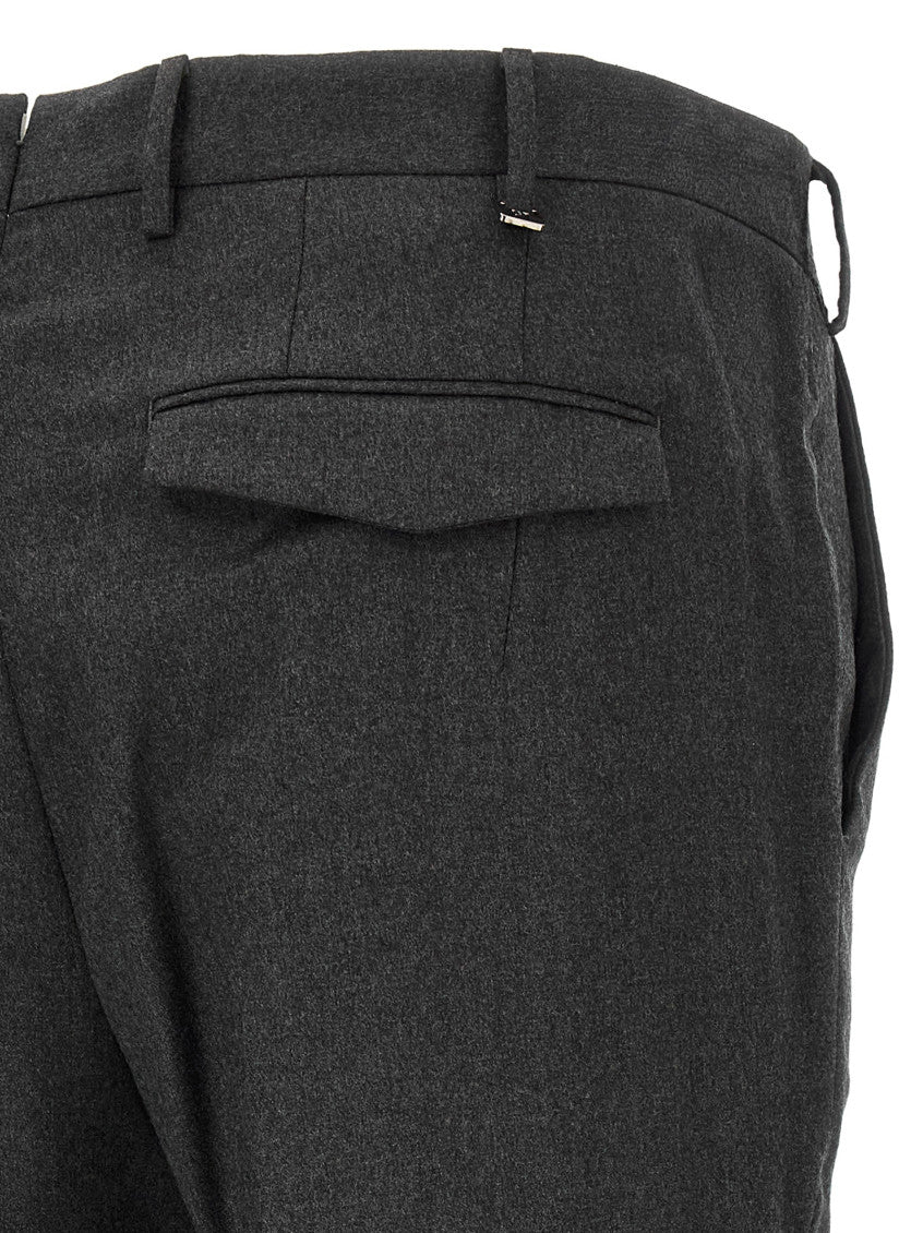 Dark Grey Slim Trousers 4