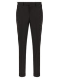 Black Flat Front Trousers 1
