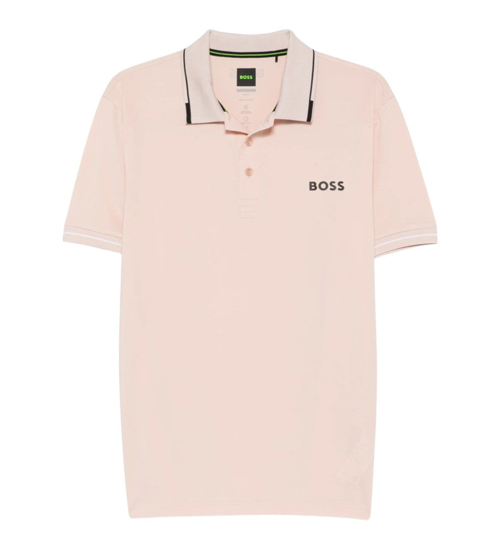 Pink Shirt Collar Polo 1