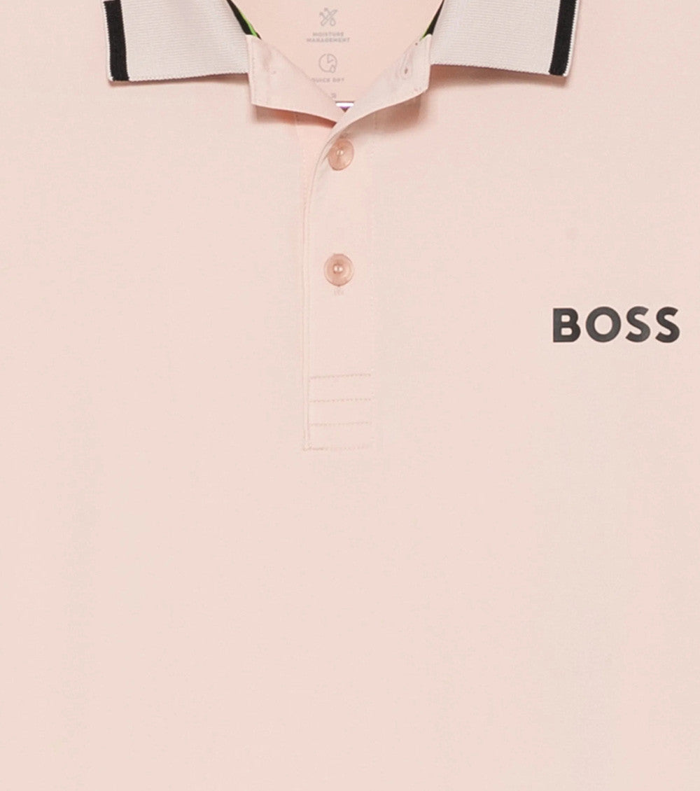 Pink Shirt Collar Polo 3