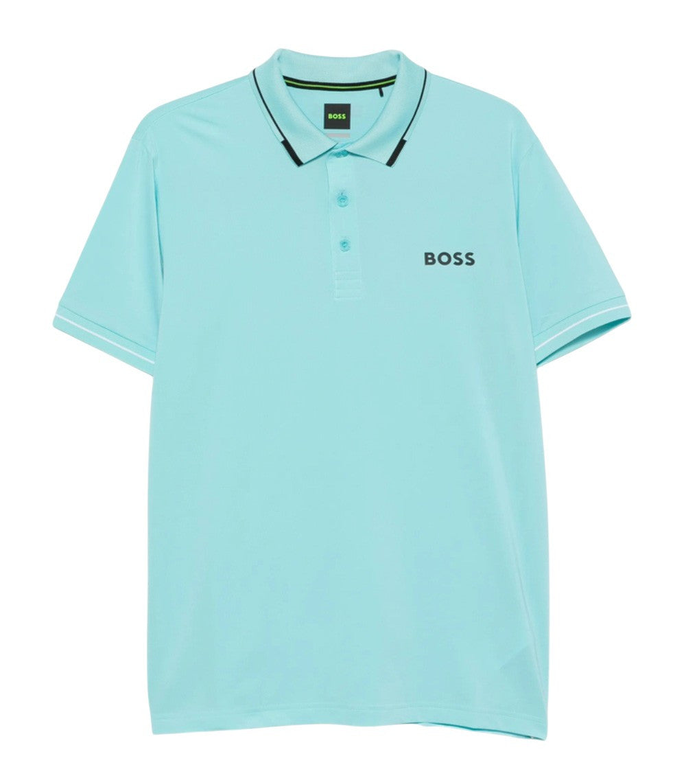 Light Blue Shirt Collar Polo 1