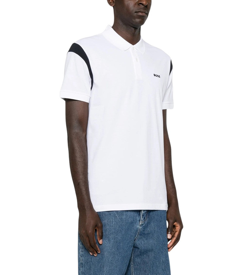 White Shirt Collar Polo 2