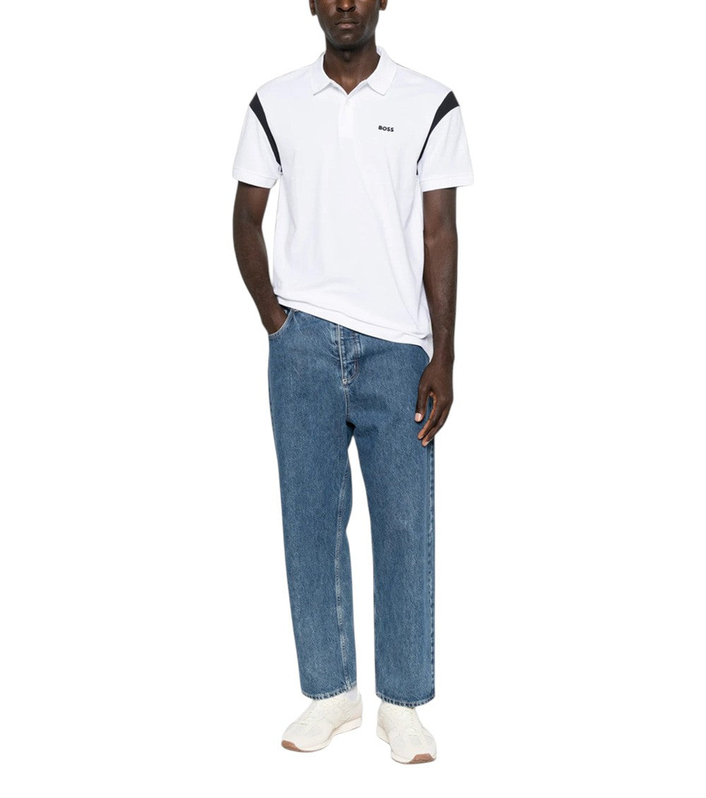 White Shirt Collar Polo 4