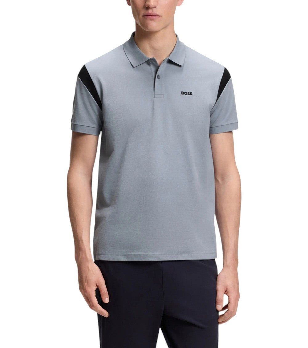 Grey Regular Logo Polo 2