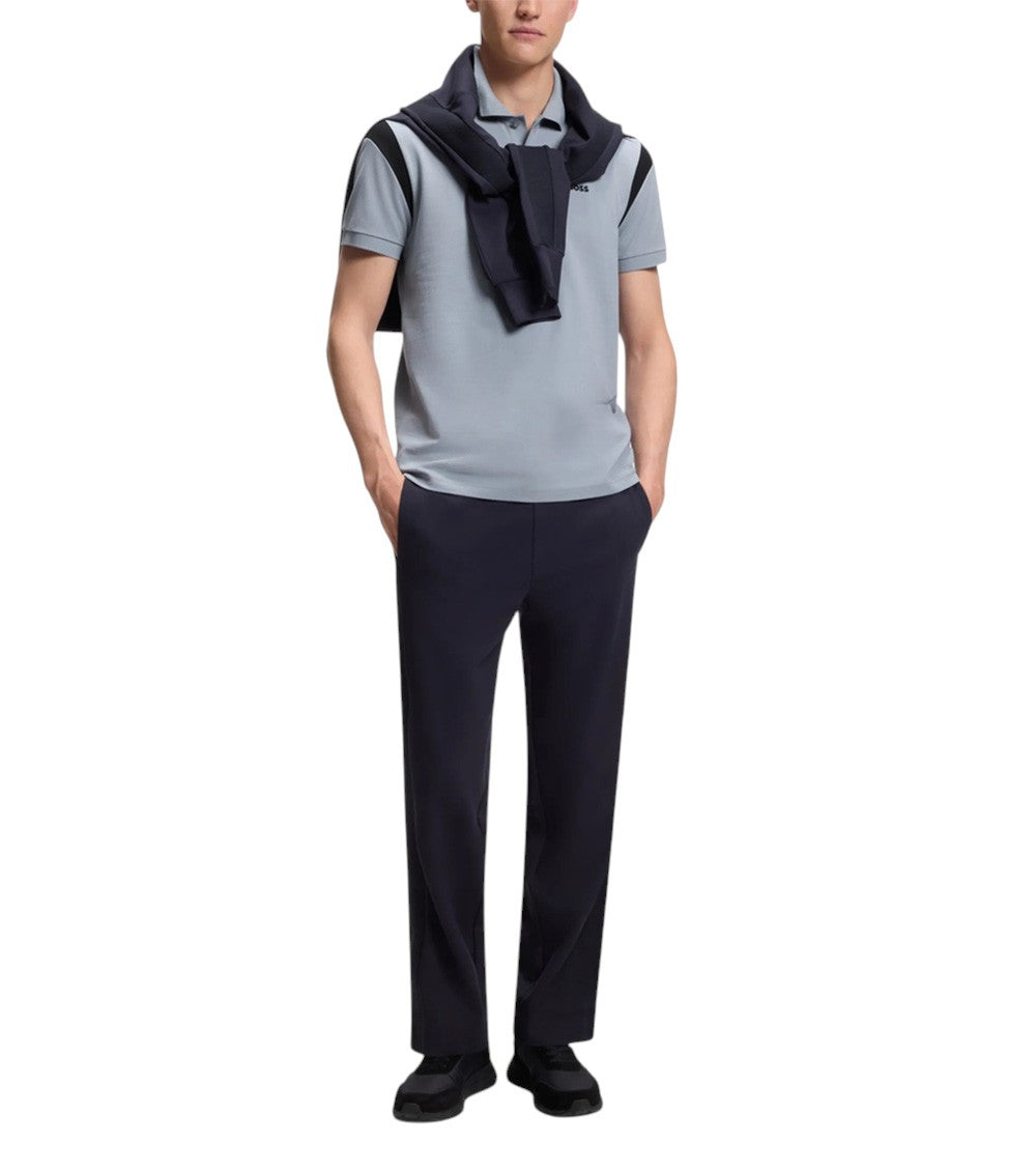 Grey Regular Logo Polo 3