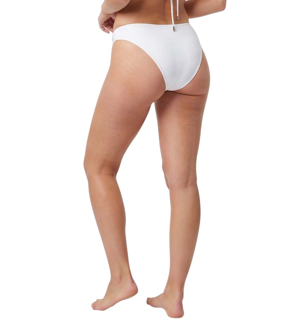 White Logo Bikini Bottom Swimwear 2