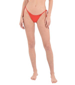 Red Logo Bikini Bottom Swimwear 1