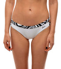 White Logo Bikini Bottom Swimwear 1