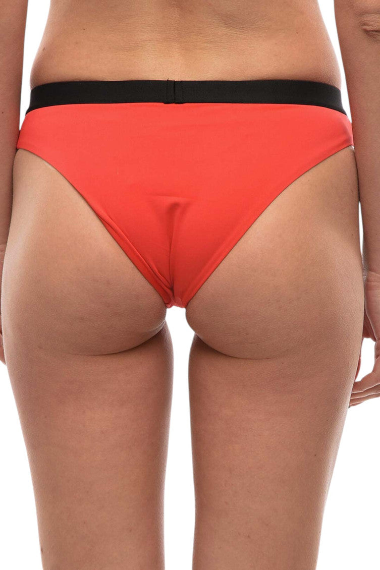 Red Logo Bikini Bottom Swimwear 2