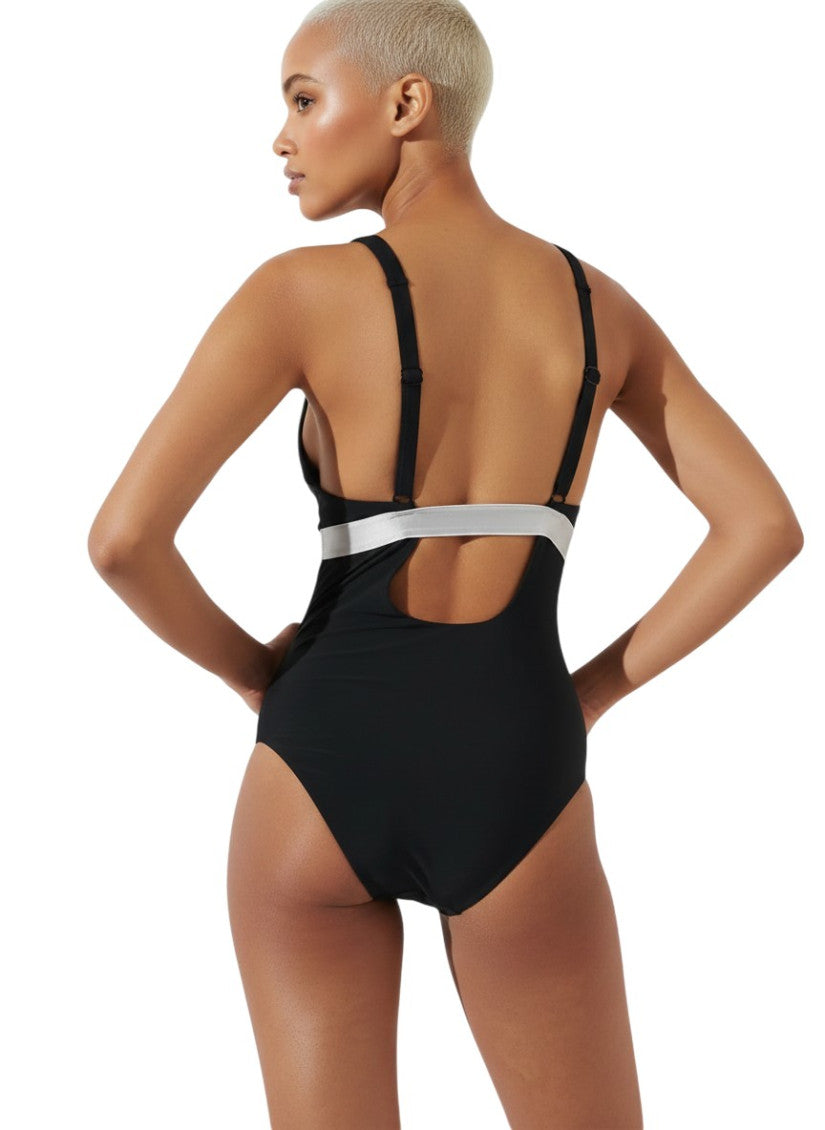 Black Logo Swimwear 3