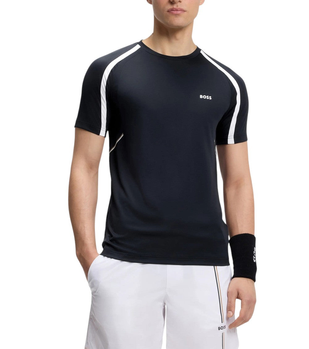 Dark Blue Slim Logo T-Shirt 2