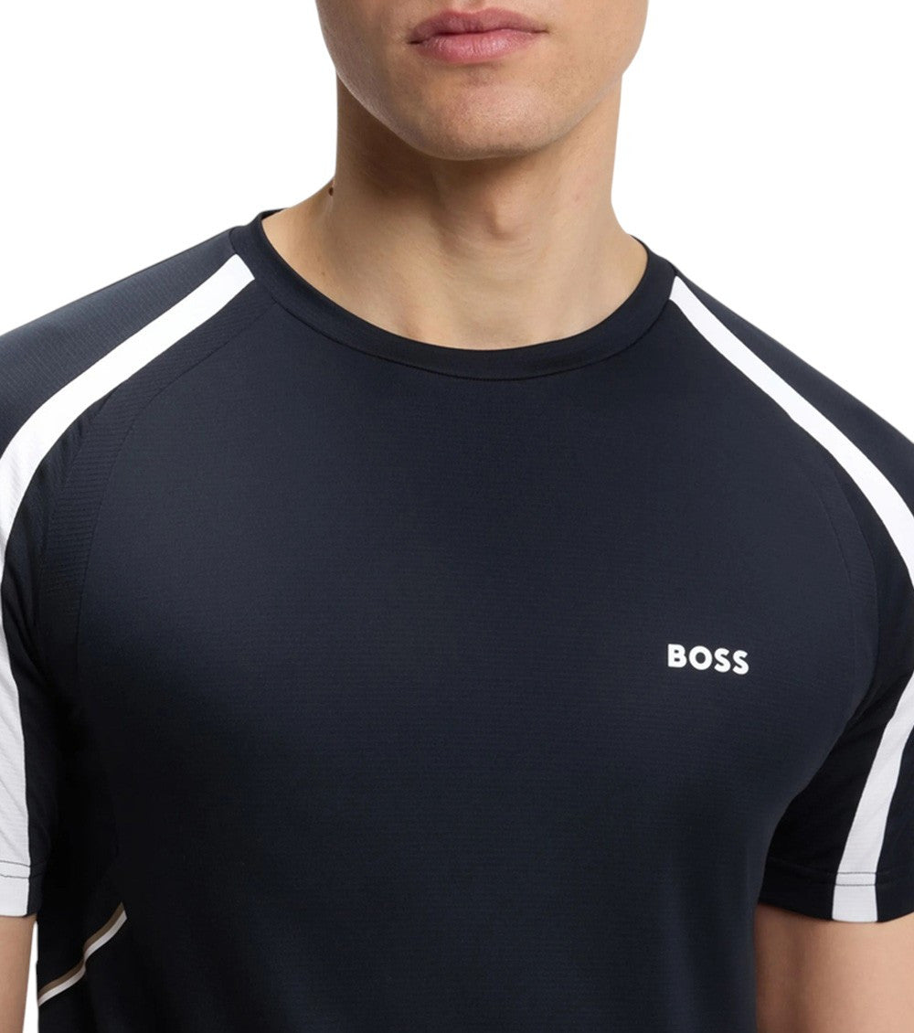 Dark Blue Slim Logo T-Shirt 4
