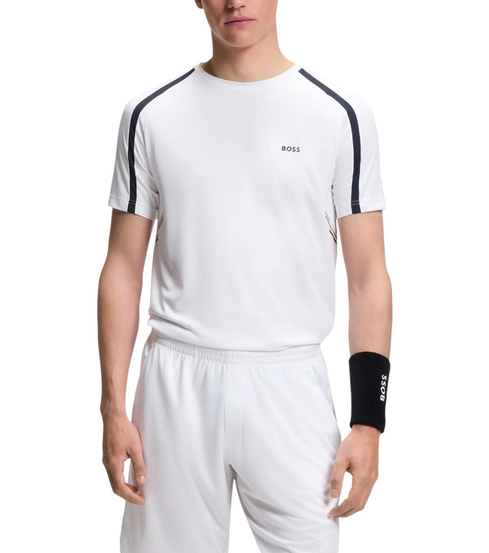 White Slim Logo T-Shirt 2