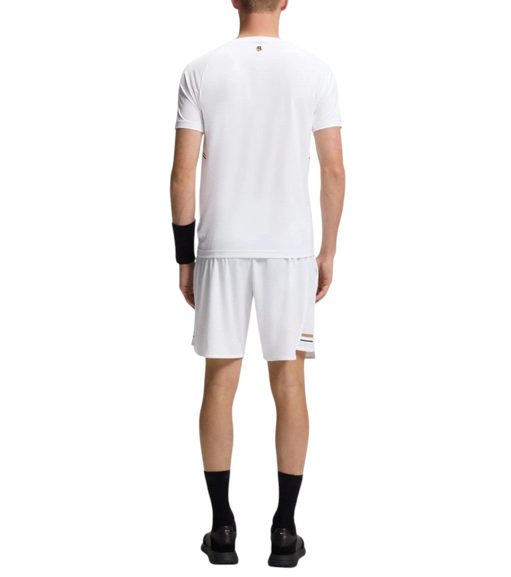 White Slim Logo T-Shirt 4