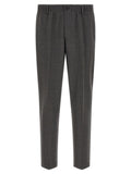 Dark Grey Slim Trousers 1