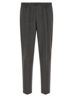 Dark Grey Slim Trousers 1