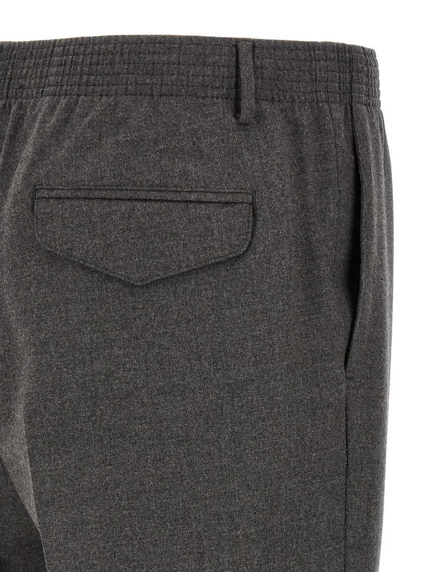 Dark Grey Slim Trousers 4