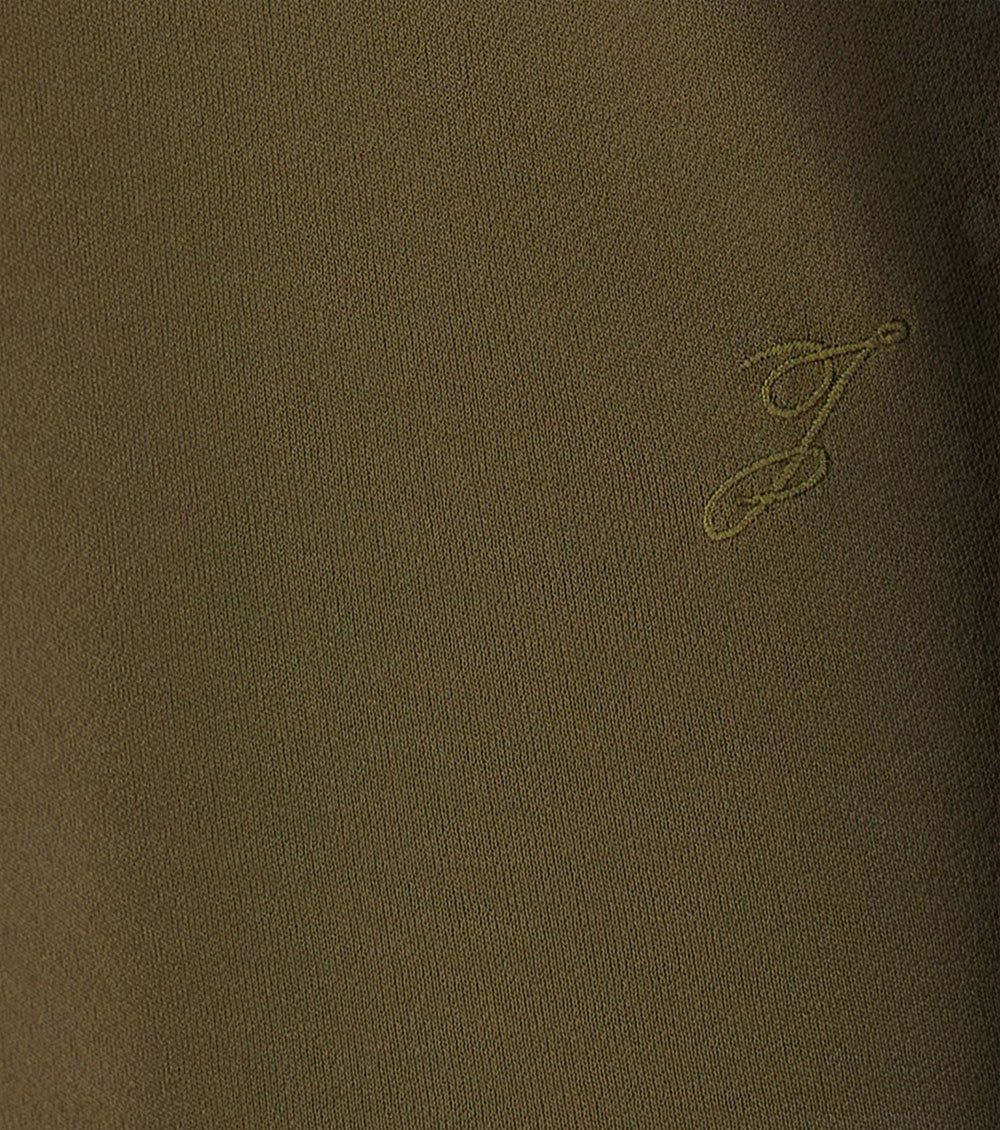 Green Boat Neck Mini Dress 5