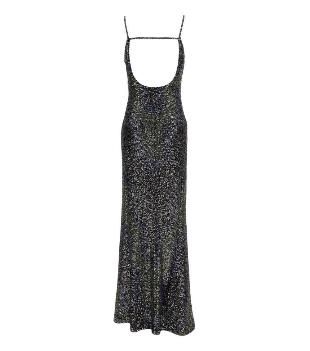 Dark Grey V Neck Maxi Dress 2