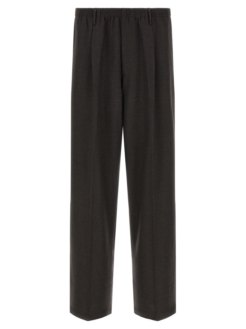 Dark Grey Relaxed Trousers 1