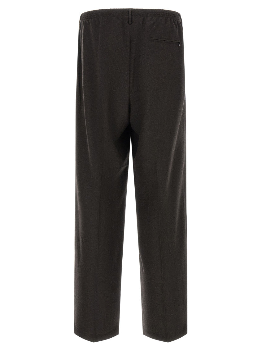 Dark Grey Relaxed Trousers 2