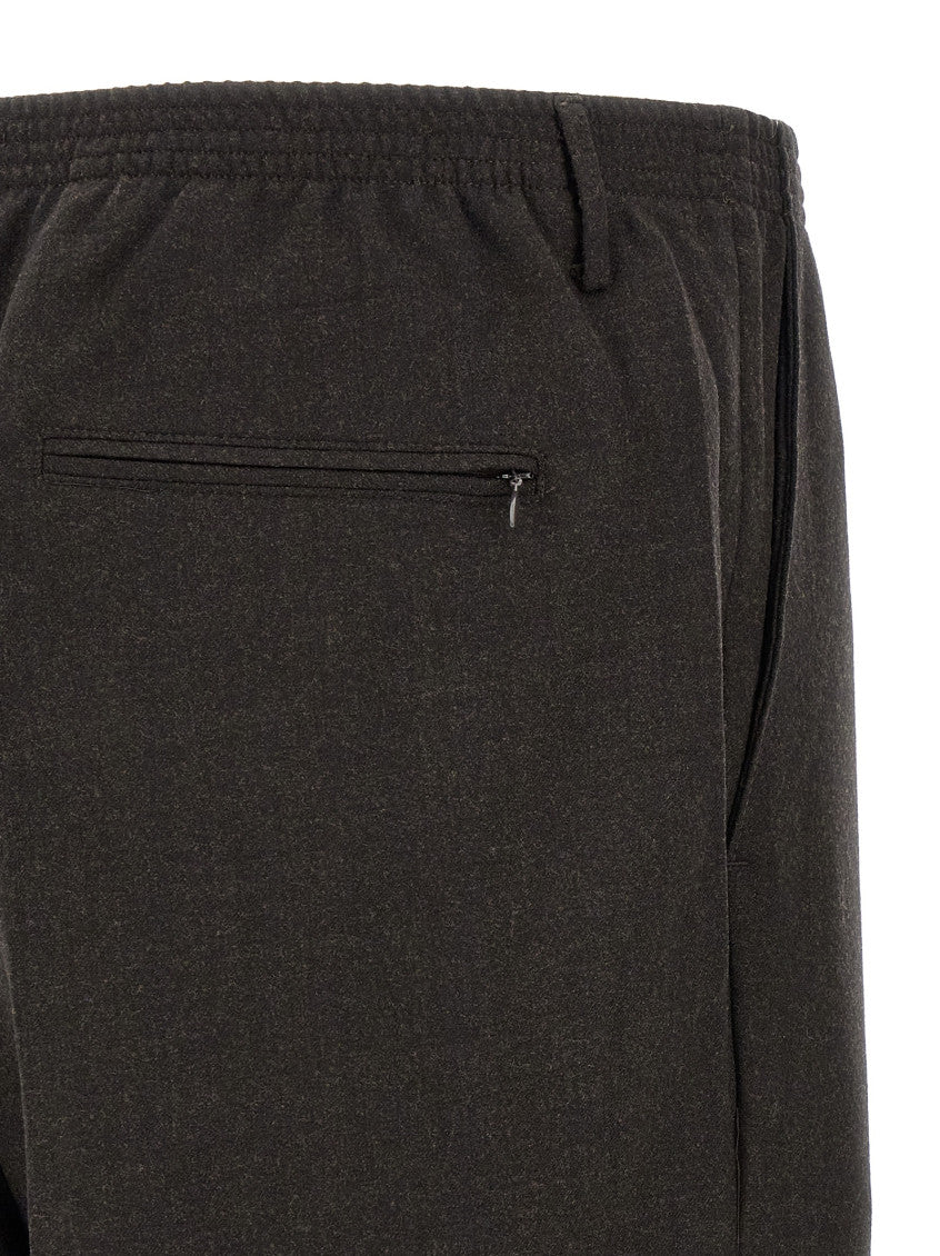 Dark Grey Relaxed Trousers 4