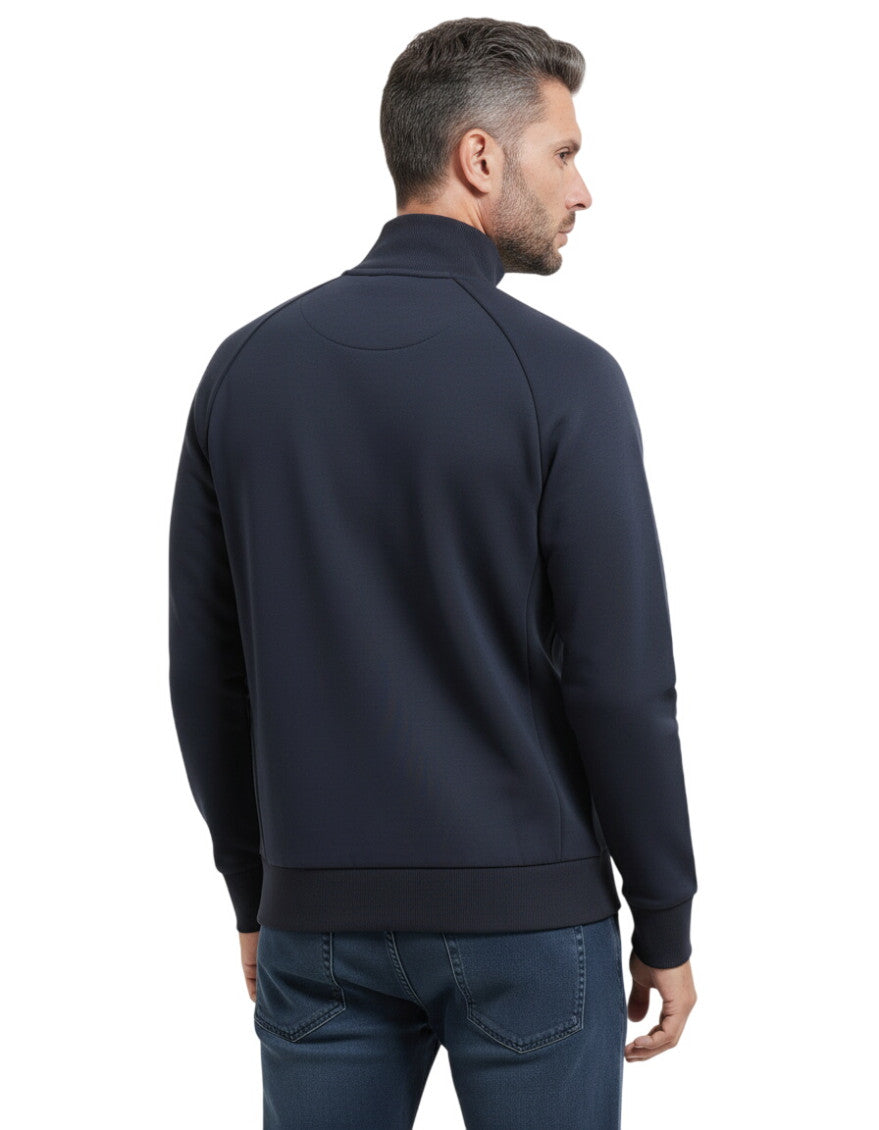 Blue Turtle Neck Sweatshirt 2