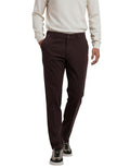 Dark Brown Slim Trousers 1