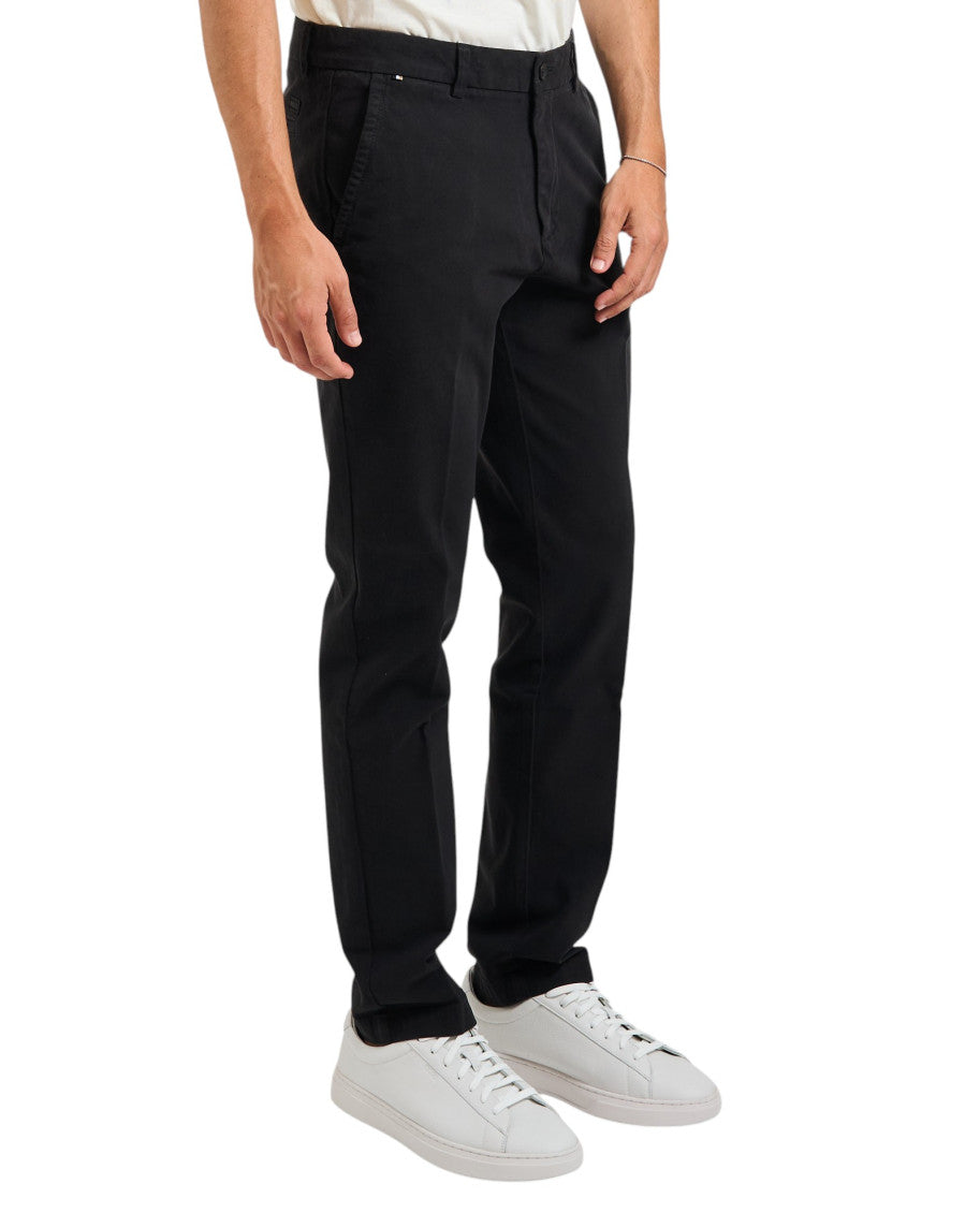 Black Slim Chino Trousers 3