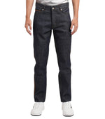 Dark Blue Mid Rise Jeans 1