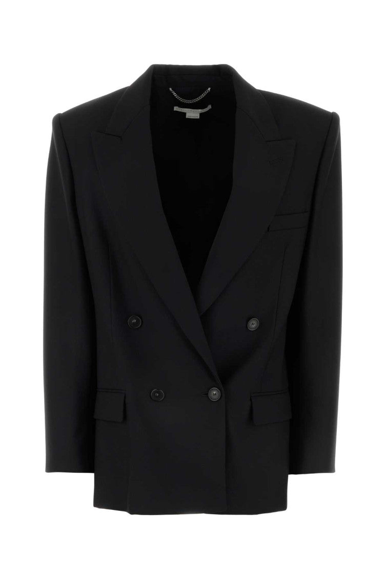 Black Double Breasted Blazer 1