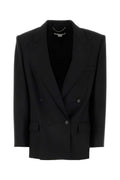 Black Double Breasted Blazer 1