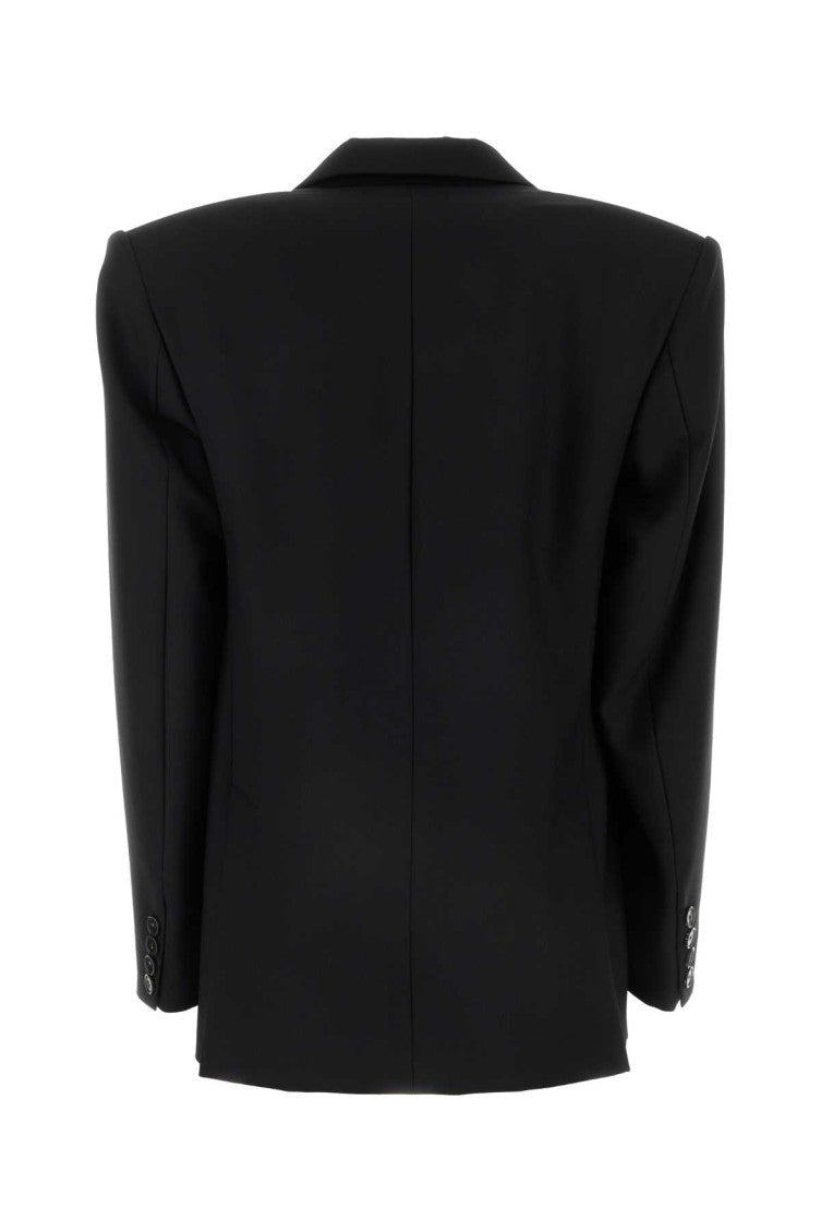 Black Double Breasted Blazer 2
