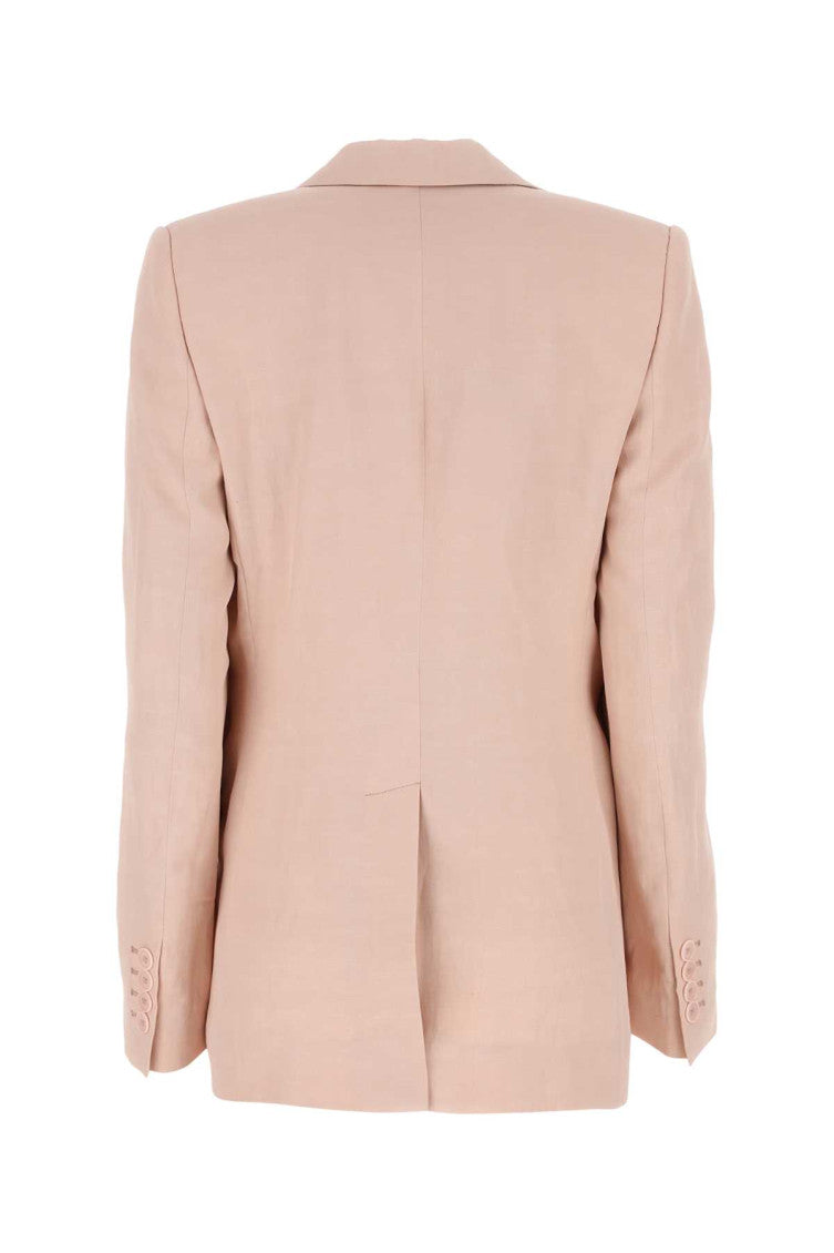 Pink Single Breasted Blazer 2
